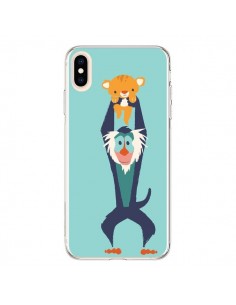 Coque iPhone XS Max Futur Roi Lion King Rafiki - Jay Fleck