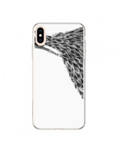 Coque iPhone XS Max Peacock Paon Robe Femme - Jenny Liz Rome