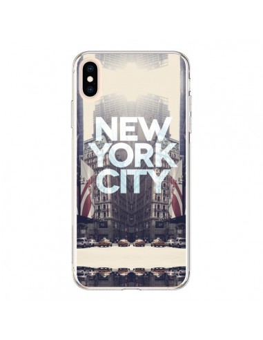 Coque iPhone XS Max New York City Vintage - Javier Martinez