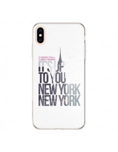 Coque iPhone XS Max Up To You New York City - Javier...