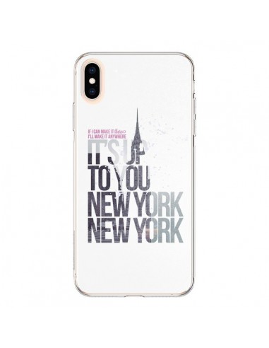 Coque iPhone XS Max Up To You New York City - Javier Martinez