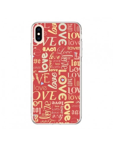 Coque iPhone XS Max Love World - Javier Martinez