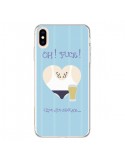 Coque iPhone XS Max Homme Man Fuck Love Coeur Amour - Julien Martinez