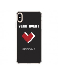 Coque iPhone XS Max Year Over Love Coeur Amour - Julien...
