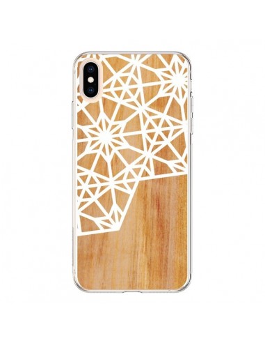 Coque iPhone XS Max Frozen Stars Etoile Bois Azteque Aztec Tribal - Jenny Mhairi