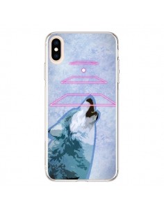 Coque iPhone XS Max Loup Wolf Spirit - Jonathan Perez