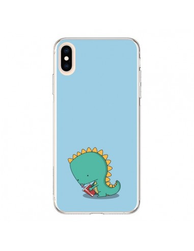 Coque iPhone XS Max Dino le Dinosaure - Jonathan Perez