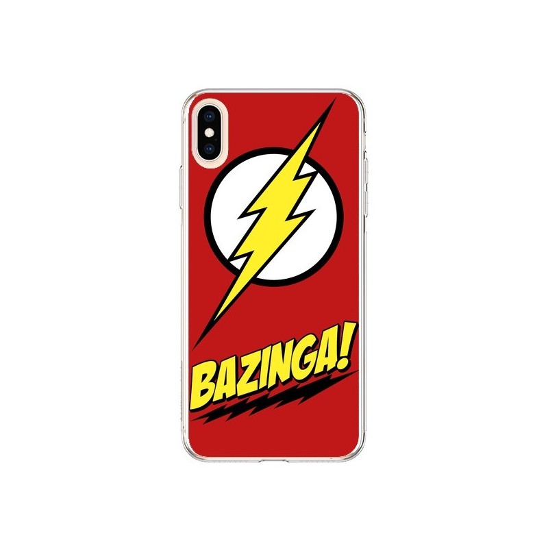 Coque iPhone XS Max Bazinga Sheldon The Big Bang Theory - Jonathan Perez