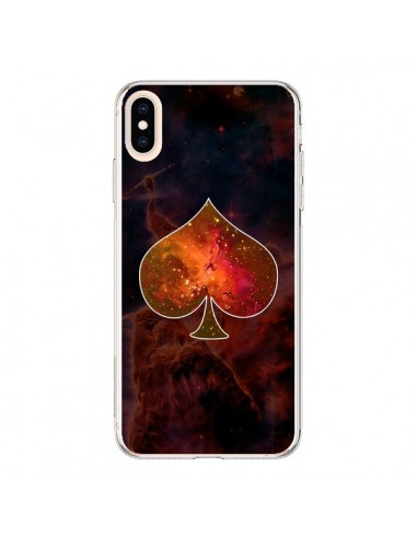 Coque iPhone XS Max Nebula Spade Pique Galaxie - Jonathan Perez