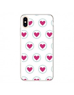 Coque iPhone XS Max Coeur Cercle - Jonathan Perez