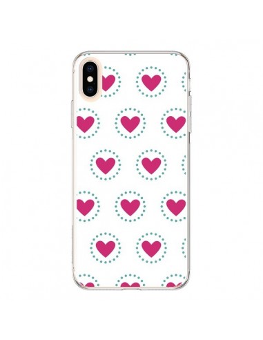 Coque iPhone XS Max Coeur Cercle - Jonathan Perez
