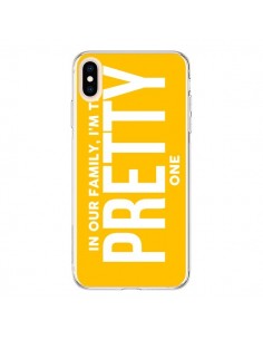 Coque iPhone XS Max In our family i'm the Pretty one -...