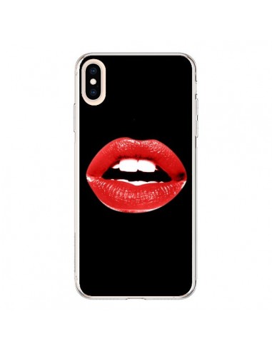 Coque iPhone XS Max Lèvres Rouges - Jonathan Perez