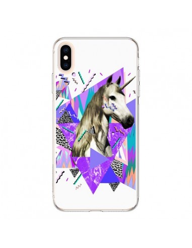 Coque iPhone XS Max Licorne Unicorn Azteque - Kris Tate