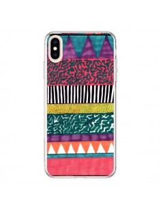 Coque iPhone XS Max Azteque Dessin - Kris Tate