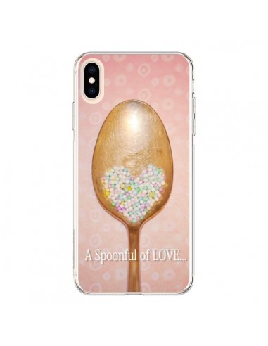 Coque iPhone XS Max Cuillère Love - Lisa Argyropoulos