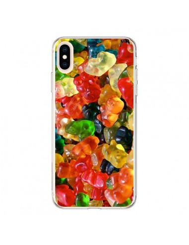 Coque iPhone XS Max Bonbon Ourson Candy - Laetitia