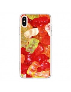 Coque iPhone XS Max Bonbon Ourson Multicolore Candy -...