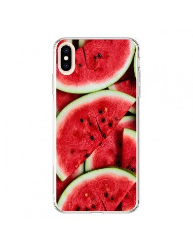 Coque iPhone XS Max Pastèque Watermelon Fruit - Laetitia