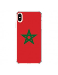 Coque iPhone XS Max Drapeau Maroc Marocain - Laetitia