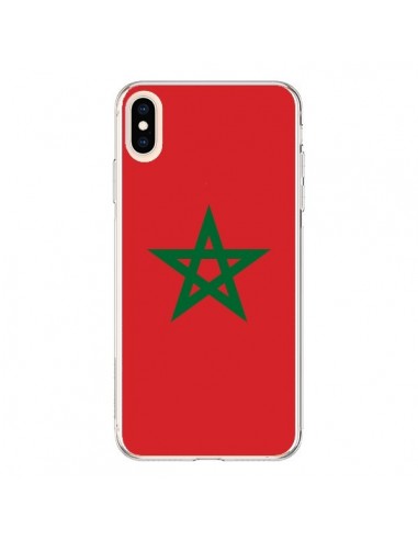 Coque iPhone XS Max Drapeau Maroc Marocain - Laetitia