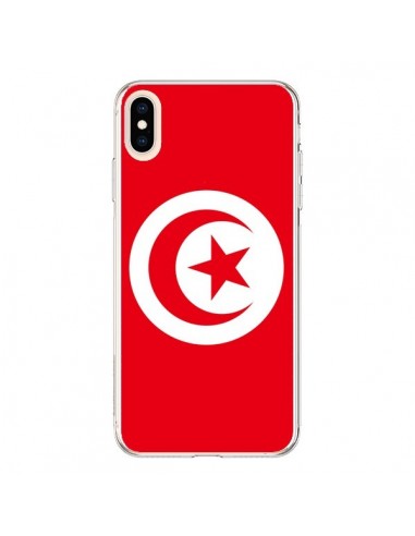 Coque iPhone XS Max Drapeau Tunisie Tunisien - Laetitia