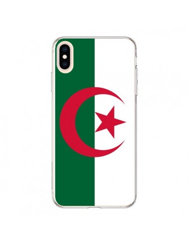 Coque iPhone XS Max Drapeau Algérie Algérien - Laetitia