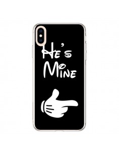 Coque iPhone XS Max He's Mine Il est à Moi Amour Amoureux...