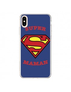 Coque iPhone XS Max Super Maman Superman - Laetitia