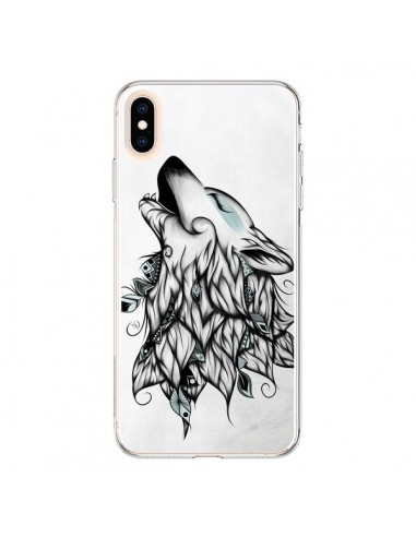 coque iphone xs max loup