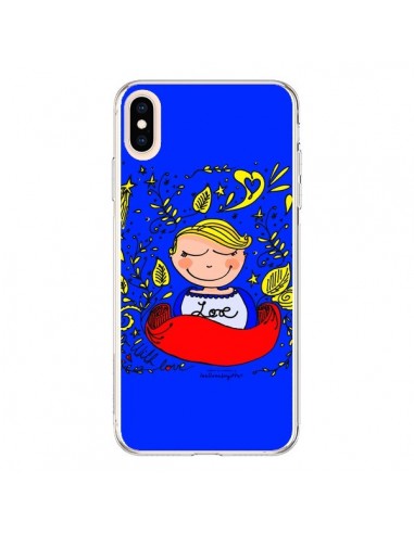 Coque iPhone XS Max Love Fille - Leellouebrigitte