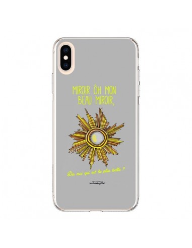 Coque iPhone XS Max Miroir Qui est la plus belle - Leellouebrigitte