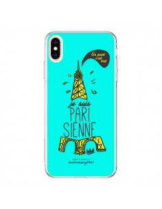 Coque iPhone XS Max Je suis Parisienne La Tour Eiffel...