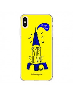 Coque iPhone XS Max Je suis Parisienne La Tour Eiffel...