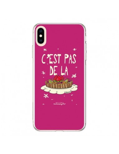 Coque iPhone XS Max C'est pas de la tarte - Leellouebrigitte