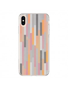 Coque iPhone XS Max Bandes Couleurs - Leandro Pita