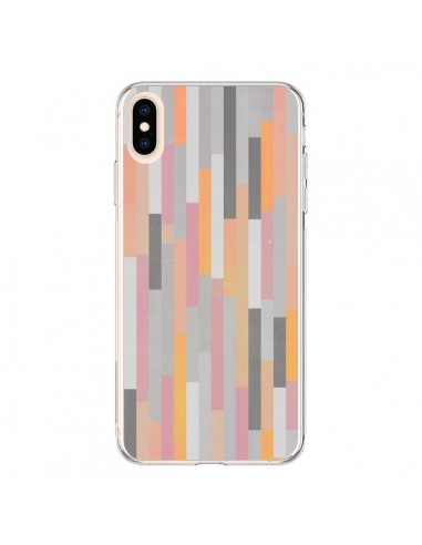 Coque iPhone XS Max Bandes Couleurs - Leandro Pita