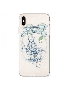Coque iPhone XS Max Bird Oiseau Mignon Vintage - Lassana
