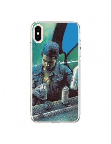 Coque iPhone XS Max Dondi Flower Graffiti - Lassana