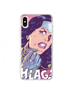 Coque iPhone XS Max Girl Shlag Comics BD - Lassana