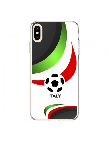 Coque iPhone XS Max Equipe Italie Football - Madotta