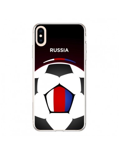 Coque iPhone XS Max Russie Ballon Football - Madotta