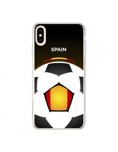 Coque iPhone XS Max Espagne Ballon Football - Madotta