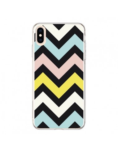 Coque iPhone XS Max Azteque Chevron Sunny - Mary Nesrala