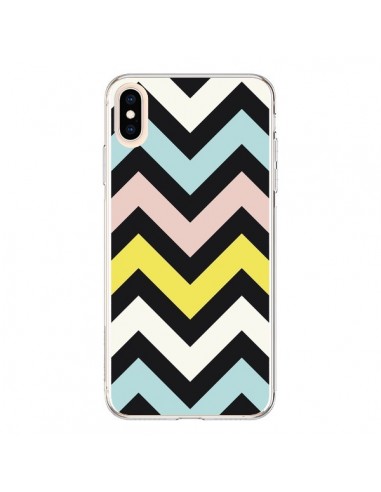 Coque iPhone XS Max Azteque Chevron Sunny - Mary Nesrala