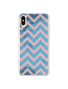 Coque iPhone XS Max Azteque Chevron Sunset - Mary Nesrala