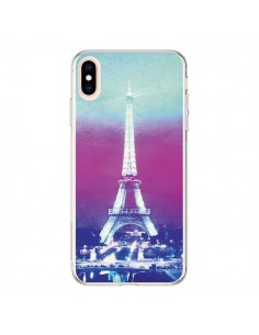 Coque iPhone XS Max Tour Eiffel Night - Mary Nesrala