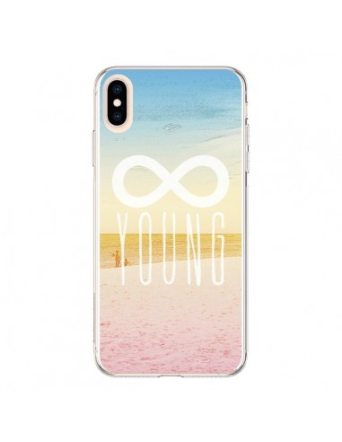 Coque iPhone XS Max Forever Young Plage - Mary Nesrala