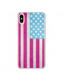 Coque iPhone XS Max Drapeau USA Vintage - Mary Nesrala