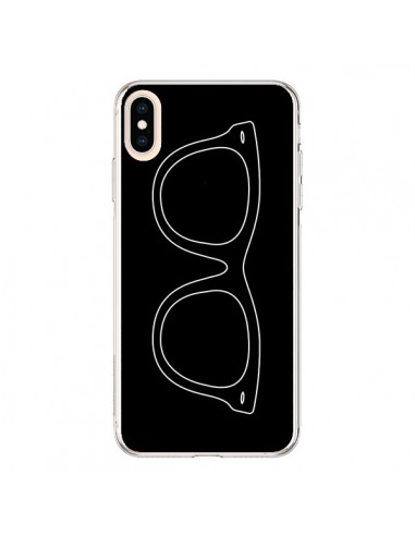 Coque iPhone XS Max Lunettes Noires - Mary Nesrala